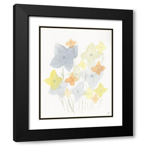 Pinwheel Group Black Modern Wood Framed Art Print with Double Matting by Lee, Judson