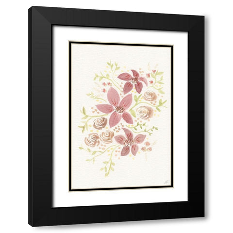 Little Arrangement Black Modern Wood Framed Art Print with Double Matting by Lee, Judson