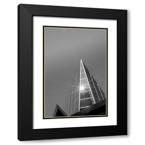Look Tall III Black Modern Wood Framed Art Print with Double Matting by Lee, Judson