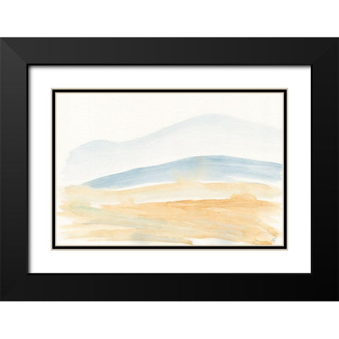 Butter Black Modern Wood Framed Art Print with Double Matting by Lee, Judson