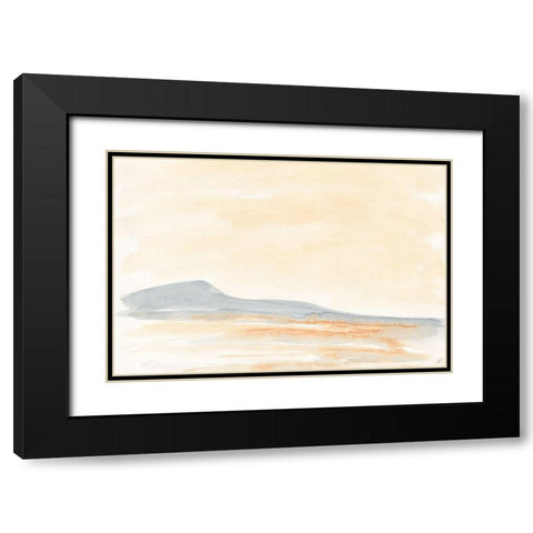 Gold and Blue Black Modern Wood Framed Art Print with Double Matting by Lee, Judson