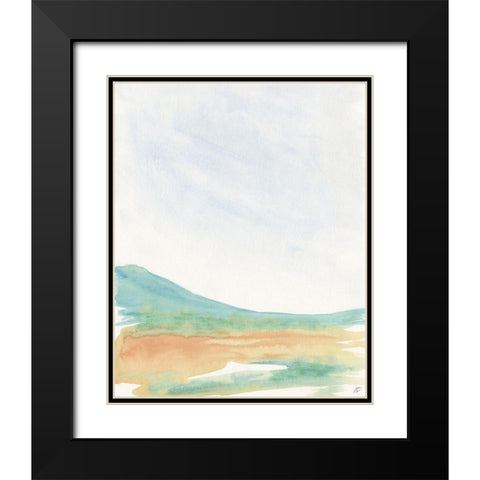 Green Grass Black Modern Wood Framed Art Print with Double Matting by Lee, Judson