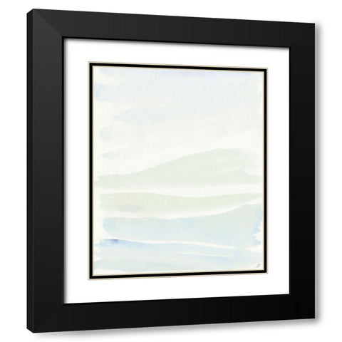 Many Yellow Hills Black Modern Wood Framed Art Print with Double Matting by Lee, Judson