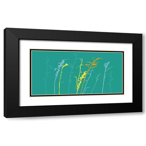 Field Black Modern Wood Framed Art Print with Double Matting by Designs, Longfellow