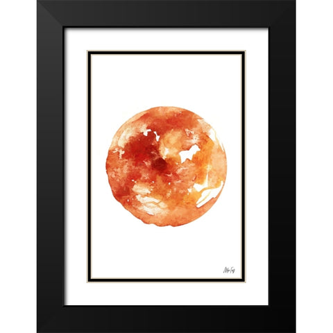 Venus Black Modern Wood Framed Art Print with Double Matting by Fay, Mela