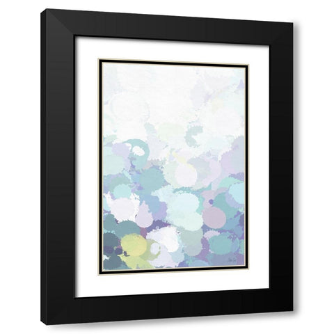 Light Abstract II Black Modern Wood Framed Art Print with Double Matting by Fay, Mela