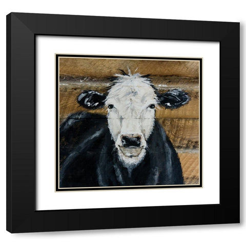 Cookie Black Modern Wood Framed Art Print with Double Matting by Strong, Molly Susan