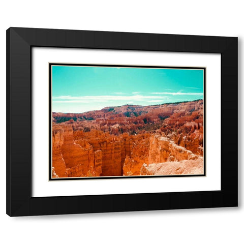 Wonderland Black Modern Wood Framed Art Print with Double Matting by Singleton, Ashley