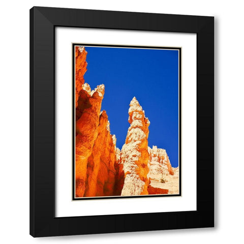 Hoodoo Black Modern Wood Framed Art Print with Double Matting by Singleton, Ashley