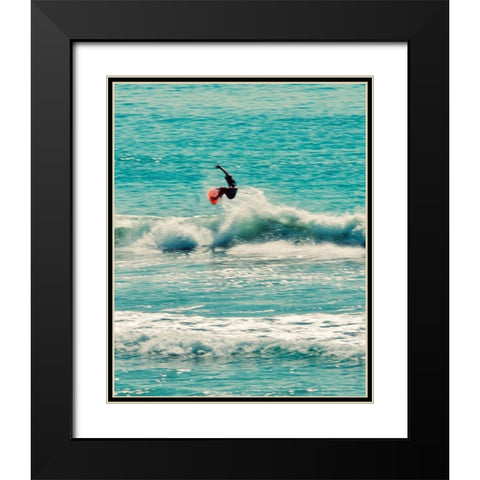 Hang Two Black Modern Wood Framed Art Print with Double Matting by Singleton, Ashley