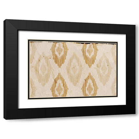 Cultural Caravan Black Modern Wood Framed Art Print with Double Matting by ND Art