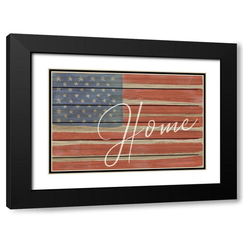 Home Black Modern Wood Framed Art Print with Double Matting by ND Art
