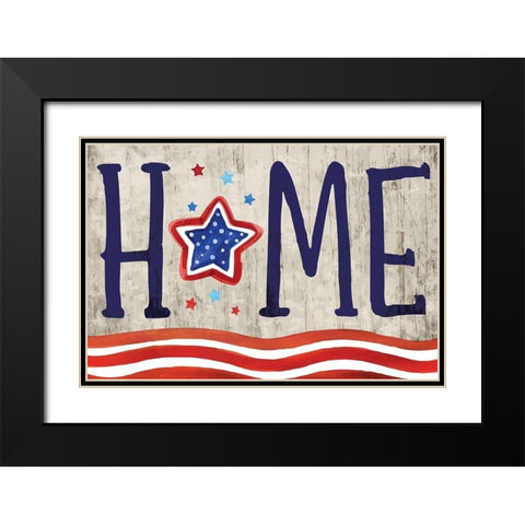 Home Black Modern Wood Framed Art Print with Double Matting by ND Art
