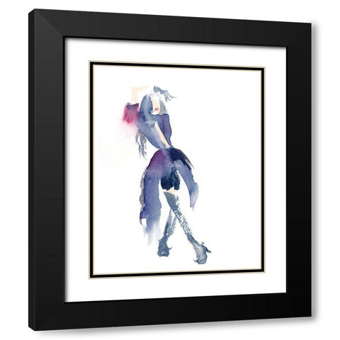 Figurative Black Modern Wood Framed Art Print with Double Matting by Shefranov, Olga