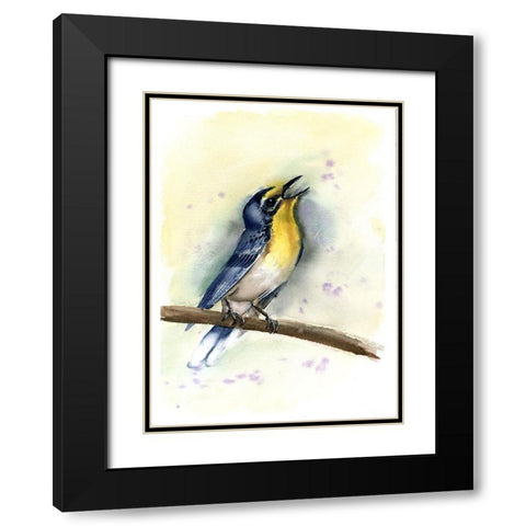 Yellow Chest Black Modern Wood Framed Art Print with Double Matting by Shefranov, Olga