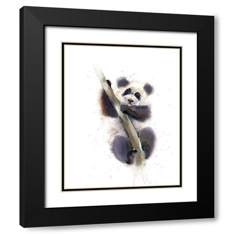 Pandy Black Modern Wood Framed Art Print with Double Matting by Shefranov, Olga