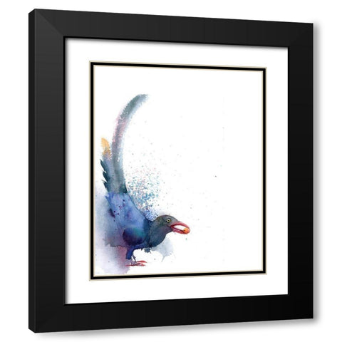 Jax Black Modern Wood Framed Art Print with Double Matting by Shefranov, Olga