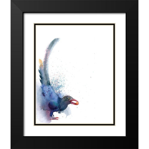 Jax Black Modern Wood Framed Art Print with Double Matting by Shefranov, Olga