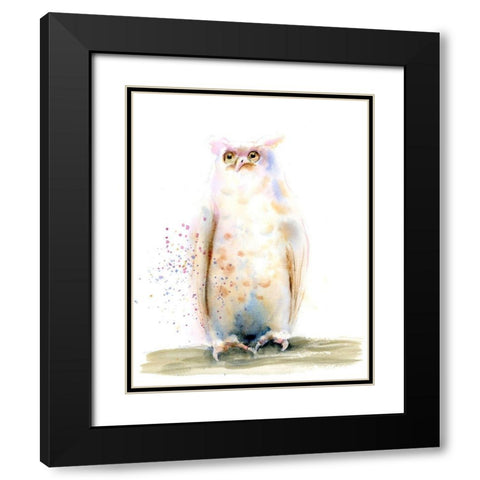 Siggy Black Modern Wood Framed Art Print with Double Matting by Shefranov, Olga