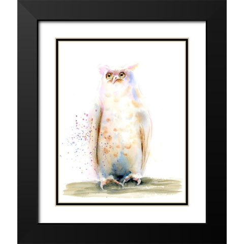 Siggy Black Modern Wood Framed Art Print with Double Matting by Shefranov, Olga