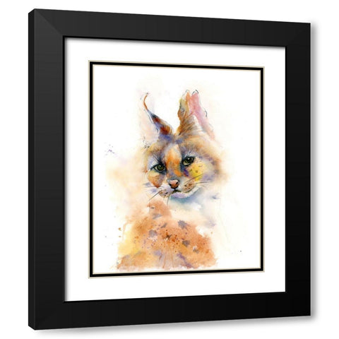 Kit Black Modern Wood Framed Art Print with Double Matting by Shefranov, Olga