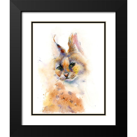 Kit Black Modern Wood Framed Art Print with Double Matting by Shefranov, Olga