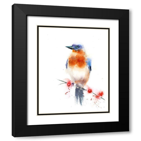 Solidarity I Black Modern Wood Framed Art Print with Double Matting by Shefranov, Olga