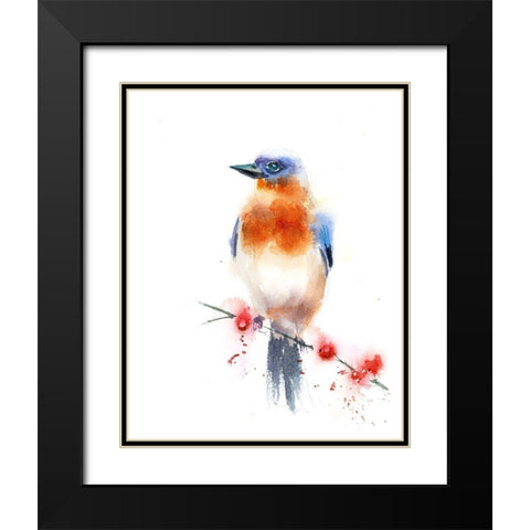 Solidarity I Black Modern Wood Framed Art Print with Double Matting by Shefranov, Olga