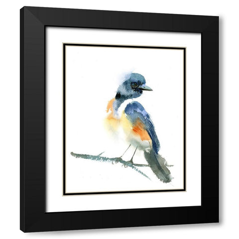 Rough Around the Edges Black Modern Wood Framed Art Print with Double Matting by Shefranov, Olga