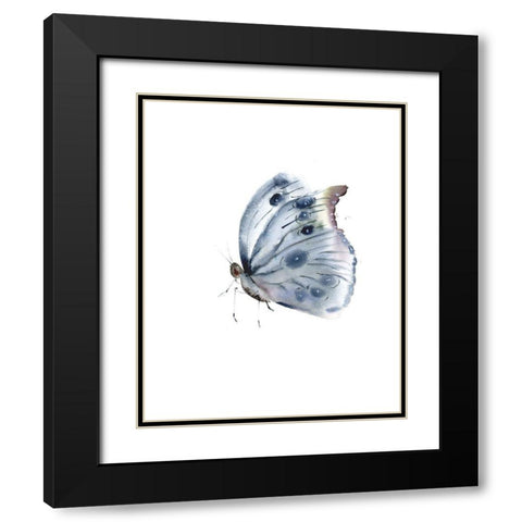 Delicate Wings I Black Modern Wood Framed Art Print with Double Matting by Shefranov, Olga