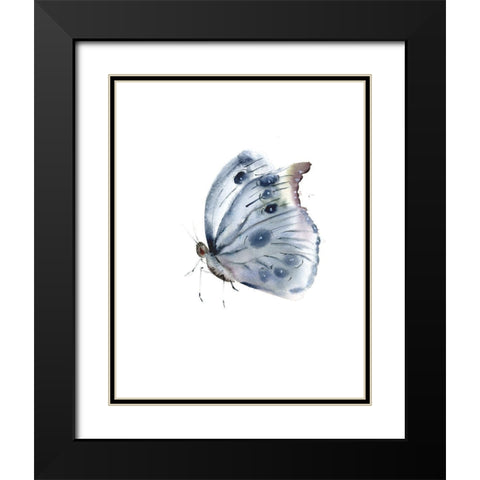 Delicate Wings I Black Modern Wood Framed Art Print with Double Matting by Shefranov, Olga