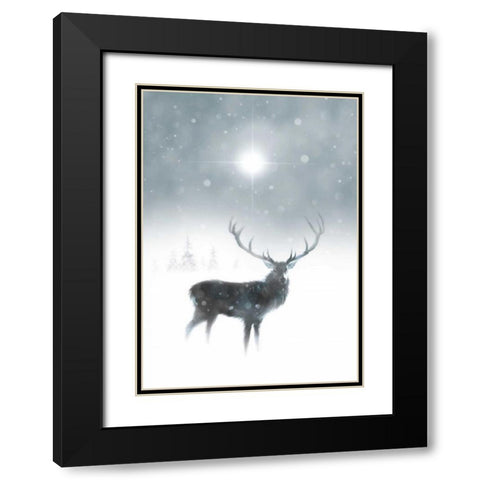 In the Mist Black Modern Wood Framed Art Print with Double Matting by P.S. Art Studios