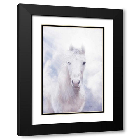 Free Spirit Black Modern Wood Framed Art Print with Double Matting by Murdock, Ramona