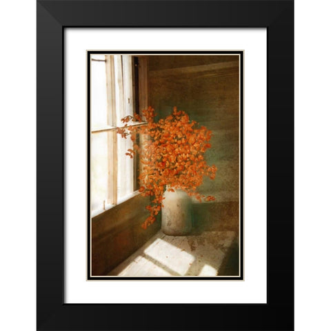 Rustic Bouquet Black Modern Wood Framed Art Print with Double Matting by Murdock, Ramona