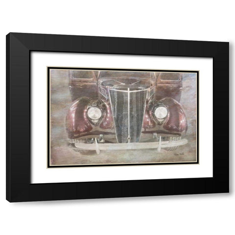 Vintage Classic Black Modern Wood Framed Art Print with Double Matting by Murdock, Ramona