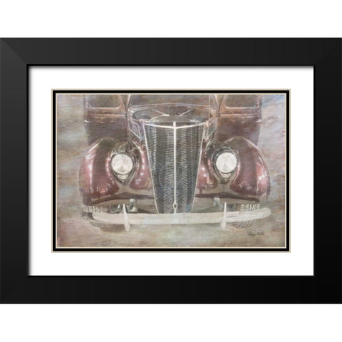 Vintage Classic Black Modern Wood Framed Art Print with Double Matting by Murdock, Ramona