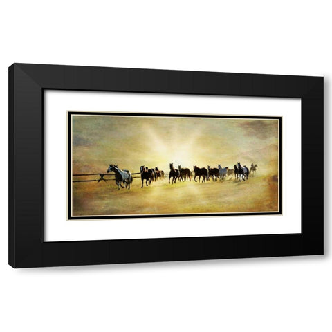 Headed Home II Black Modern Wood Framed Art Print with Double Matting by Murdock, Ramona