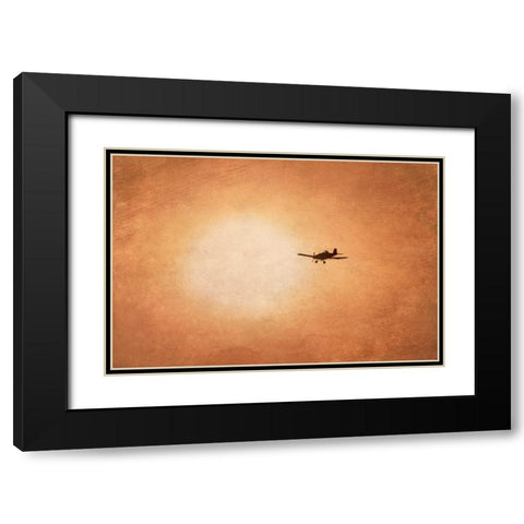 Early Morning Flight Black Modern Wood Framed Art Print with Double Matting by Murdock, Ramona