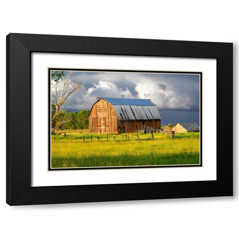 After the Storm I Black Modern Wood Framed Art Print with Double Matting by Murdock, Ramona