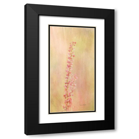 Wildflower Black Modern Wood Framed Art Print with Double Matting by Murdock, Ramona