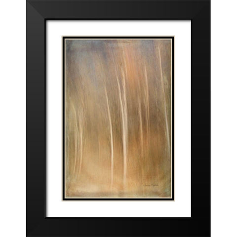 Ethereal Forest Black Modern Wood Framed Art Print with Double Matting by Murdock, Ramona