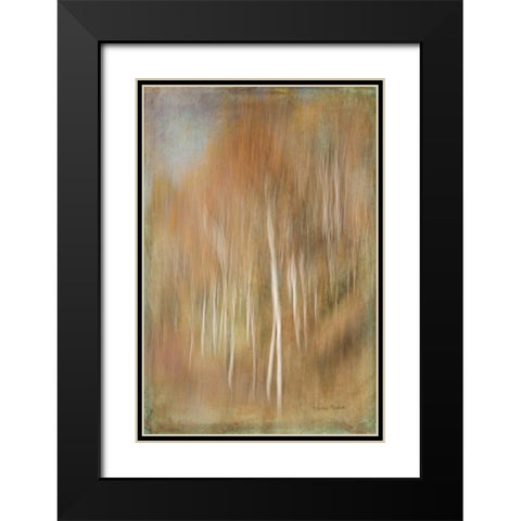 Ethereal Trees Black Modern Wood Framed Art Print with Double Matting by Murdock, Ramona