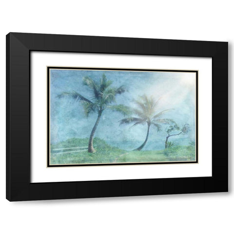 Paradise Found Black Modern Wood Framed Art Print with Double Matting by Murdock, Ramona