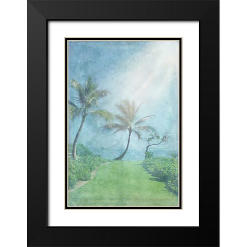Paradise Found II Black Modern Wood Framed Art Print with Double Matting by Murdock, Ramona