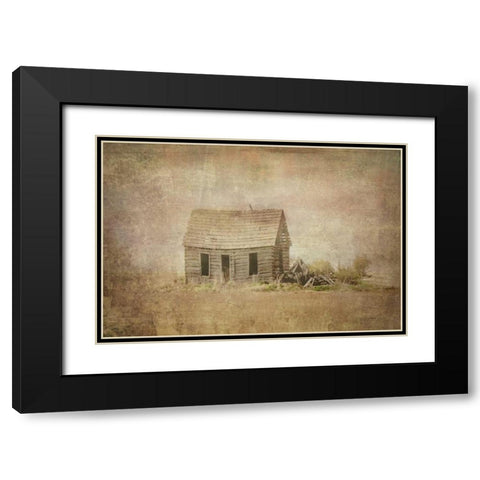 Abandoned Black Modern Wood Framed Art Print with Double Matting by Murdock, Ramona