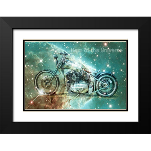 Hero of the Universe Black Modern Wood Framed Art Print with Double Matting by Murdock, Ramona