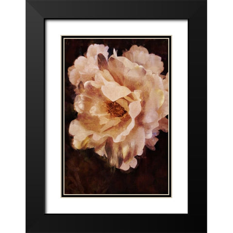 White Beauty Black Modern Wood Framed Art Print with Double Matting by Murdock, Ramona