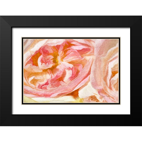 Cuddle Up Black Modern Wood Framed Art Print with Double Matting by Murdock, Ramona