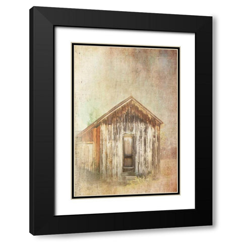 In Memory Of Black Modern Wood Framed Art Print with Double Matting by Murdock, Ramona