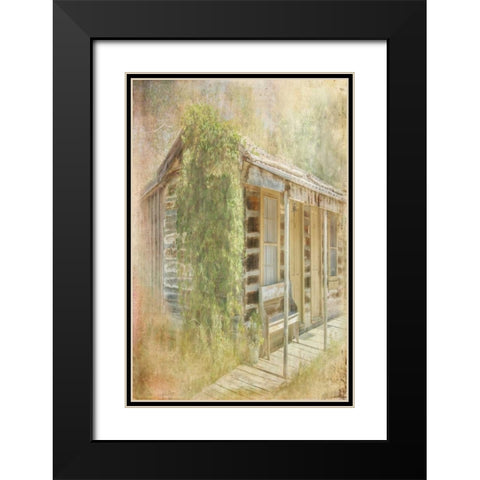 Bunkhouse Black Modern Wood Framed Art Print with Double Matting by Murdock, Ramona